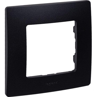 Рамка 1-м Etika антрацит IEK 672581 Рамка 1-м Etika антрацит IEK 672581