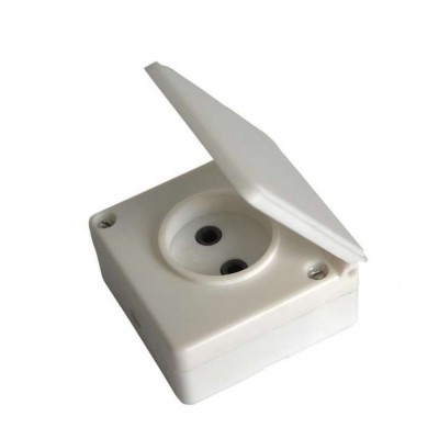 Розетка 1-м ОП 16А IP44 без заземл. бел. БЕЛТИЗ РА 16-004 Розетка 1-м ОП 16А IP44 без заземл. бел. БЕЛТИЗ РА 16-004