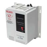 Стабилизатор напряжения АСН-2000 Н/1-Ц Lux 1ф 2кВт IP20 настен. релейный с двумя розетками Ресанта 63/6/15 Стабилизатор напряжения АСН-2000 Н/1-Ц Lux 1ф 2кВт IP20 настен. релейный с двумя розетками Ресанта 63/6/15