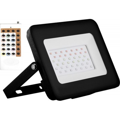 Прожектор светодиодный ДО-30w RGB с пультом дистанционного управления IP65