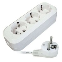 Удлинитель 3х5м с заземл. 13А IP20 Е-303 ПВС 3х1 АБС-пластик UNIVersal 9631978 Удлинитель 3х5м с заземл. 13А IP20 Е-303 ПВС 3х1 АБС-пластик UNIVersal 9631978