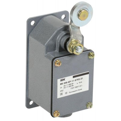 Выключатель концевой ВК-200-БР-11-67У2-21 IP67 IEK KV-1-200-1 Выключатель концевой ВК-200-БР-11-67У2-21 IP67 IEK KV-1-200-1