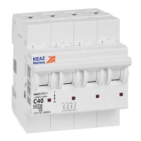 Выключатель автоматический модульный OptiDin BM63-4C40-4.5-УХЛ3 КЭАЗ 326825 Выключатель автоматический модульный OptiDin BM63-4C40-4.5-УХЛ3 КЭАЗ 326825