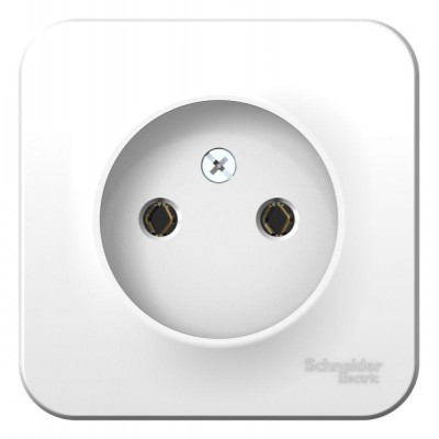 Розетка 1-м ОП Blanca 16А IP20 250В без заземл. без защ. шторок бел. SE BLNRA000101 Розетка 1-м ОП Blanca 16А IP20 250В без заземл. без защ. шторок бел. SE BLNRA000101