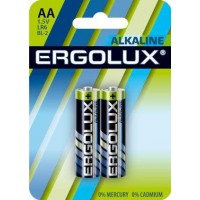 Элемент питания алкалиновый AA/LR6 1.5В Alkaline BL-2 (блист.2шт) Ergolux 11747 Элемент питания алкалиновый AA/LR6 1.5В Alkaline BL-2 (блист.2шт) Ergolux 11747
