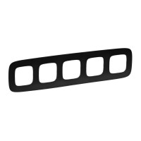 Рамка 5-м Valena Allure универс. матов. черн. Leg 754405 Рамка 5-м Valena Allure универс. матов. черн. Leg 754405