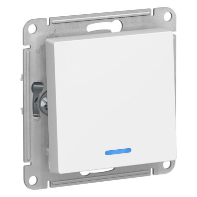 Выключатель 1-кл. AtlasDesign (сх. 1а) 10AX с подсветкой механизм лотос SE ATN001313 Выключатель 1-кл. AtlasDesign (сх. 1а) 10AX с подсветкой механизм лотос SE ATN001313