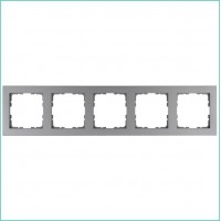 Рамка 5-м G-Classic алюм. Jasmart G1005S