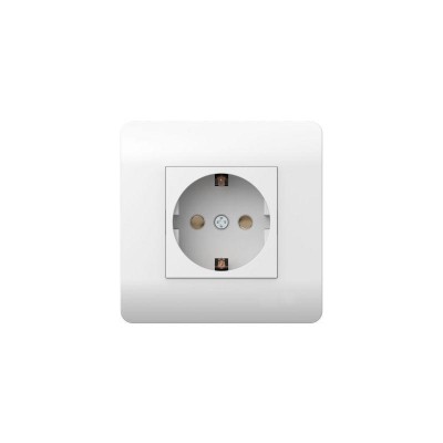 Розетка NEW3-E 16А с заземл. защ. шторки бел. CHINT 431534 Розетка NEW3-E 16А с заземл. защ. шторки бел. CHINT 431534