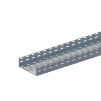 Лоток листовой перфорированный 200х65 L2000 сталь 1.5мм ЛМc-П цУТ2.5 оцинк. СОЭМИ Н0122111444