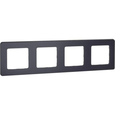 Рамка 4-м Inspiria антрацит IEK 673963