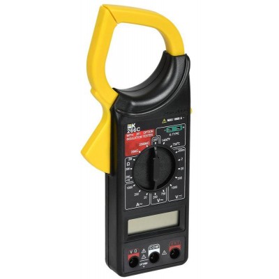 Клещи токоизмерительные Expert 266C IEK TCM-1C-266 Клещи токоизмерительные Expert 266C IEK TCM-1C-266