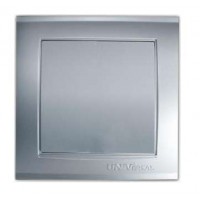 Выключатель 1-кл. СП Бриллиант 10А IP20 серебр. UNIVersal 7949612 Выключатель 1-кл. СП Бриллиант 10А IP20 серебр. UNIVersal 7949612