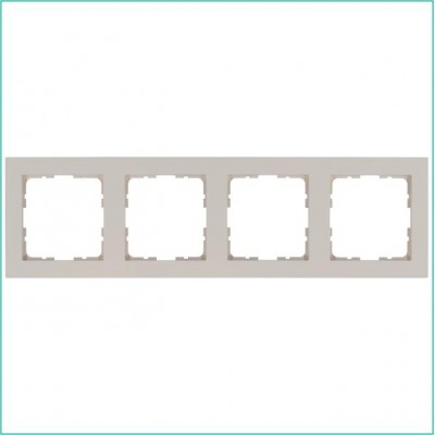 Рамка 4-м G-Classic тауп Jasmart G1004T