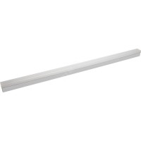 Светильник светодиодный ДПО-24вт 6500К 2400Лм линейный рассеиватель матовый в алюминиевом корпусе белый