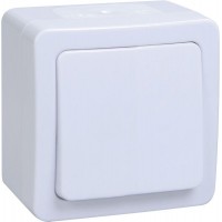 Переключатель проходной 1-кл. ОП Гермес Plus 10А IP54 ВСп20-1-0-ГПБ бел. IEK EVMP12-K01-10-54-EC Переключатель проходной 1-кл. ОП Гермес Plus 10А IP54 ВСп20-1-0-ГПБ бел. IEK EVMP12-K01-10-54-EC