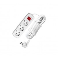 Удлинитель 3х2м с заземл. 16А IP20 S-303 ПВС 3х1 с выкл. UNIVersal 9634418 Удлинитель 3х2м с заземл. 16А IP20 S-303 ПВС 3х1 с выкл. UNIVersal 9634418