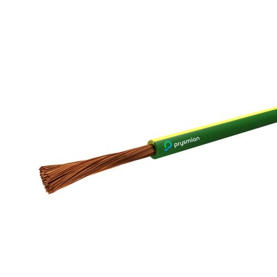 Провод ПуГВнг(А)-LS 1х0.5 Ж/З (бухта) (м) РЭК-PRYSMIAN 0501010301