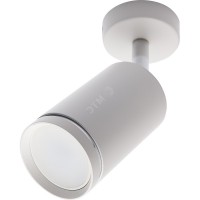 Светильник ДБО GU10 без лампы наклонный белый