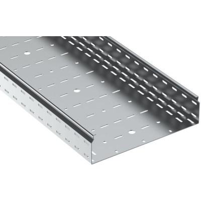 Лоток листовой перфорир. 100х400 L3000 сталь 1.5мм ESCA 7 IEK CLP10-100-400-150-3