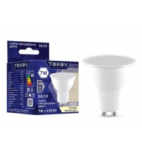 Лампа светодиодная 7Вт Soffit 3000К GU10 176-264В TOKOV ELECTRIC TKE-MR16-GU10-7-3K Лампа светодиодная 7Вт Soffit 3000К GU10 176-264В TOKOV ELECTRIC TKE-MR16-GU10-7-3K