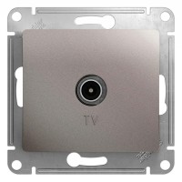 Розетка телевизионная TV Glossa коннектор механизм платина SE GSL001293 Розетка телевизионная TV Glossa коннектор механизм платина SE GSL001293
