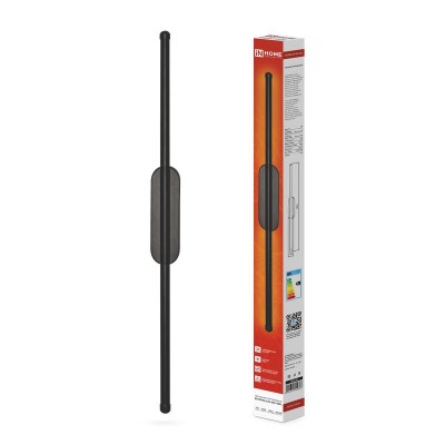 Светильник светодиодный ESTETIKA LUV-60C-30BL 10Вт 3000К 700лм 230В 600х50х25 черн. IN HOME 4690612054803