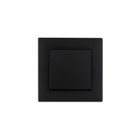 Выключатель 1-клав. Karea RIZZ STAR чер. Makel 88054001