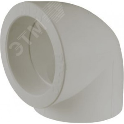 Угольник 32 мм 90 град., полипропиленовый PPR, серый