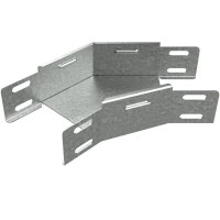 Угол для лотка горизонтальный 45град. 200х100 сталь 1мм GL45-100-200 КМ LO0259 Угол для лотка горизонтальный 45град. 200х100 сталь 1мм GL45-100-200 КМ LO0259