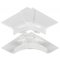 Угол для кабель-канала внутр. изменяемый 80-100град. для DLP 105х50 бел. ИЭК Leg 010605