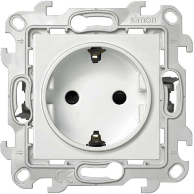 Розетка 1-м СП Simon 24 16А IP20 2P+E Push&Go защ. шторки механизм бел. Simon 2420432-030 Розетка 1-м СП Simon 24 16А IP20 2P+E Push&Go защ. шторки механизм бел. Simon 2420432-030