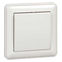 Выключатель 1-кл. СП W59 10А IP20 10AX в сборе бел. SE VS110-154-18 Выключатель 1-кл. СП W59 10А IP20 10AX в сборе бел. SE VS110-154-18