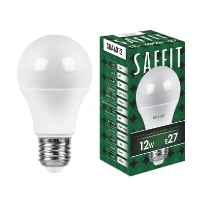 Лампа светодиодная LED 12вт Е27 белый