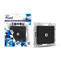 Коннектор TV СП Pixel механизм карбон TOKOV ELECTRIC TKE-PX-A1C-C14 Коннектор TV СП Pixel механизм карбон TOKOV ELECTRIC TKE-PX-A1C-C14