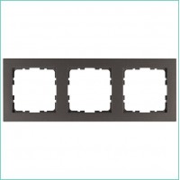 Рамка 3-м G-Classic мокко Jasmart G1003Z