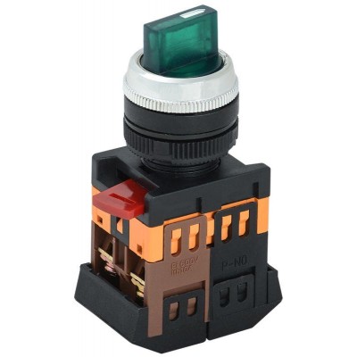 Переключатель ANCLR-22-3 на 3 фикс. полож. зел. 1з+1р IEK BSW10-ANCLR-3-K06 Переключатель ANCLR-22-3 на 3 фикс. полож. зел. 1з+1р IEK BSW10-ANCLR-3-K06