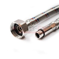 Подводка гибкая М10х18-1/2дюйм 40см для смесителей (компл. 2шт) VALFEX S/S M10х18-F1/2" 40 сm Подводка гибкая М10х18-1/2дюйм 40см для смесителей (компл. 2шт) VALFEX S/S M10х18-F1/2" 40 сm