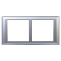 Рамка-суппорт 4мод. Avanti для "In-liner Front" серебр. металлик DKC 4404914 Рамка-суппорт 4мод. Avanti для "In-liner Front" серебр. металлик DKC 4404914