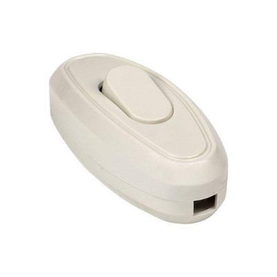 Переключатель на шнур бел. 6А 250В EKF APB6-10 Переключатель на шнур бел. 6А 250В EKF APB6-10