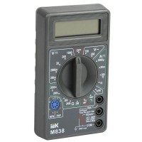 Мультиметр цифровой Universal M838 IEK TMD-2S-838 Мультиметр цифровой Universal M838 IEK TMD-2S-838