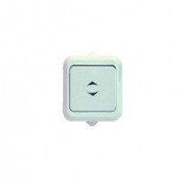 Переключатель проходной 1-кл. ОП 10А IP44 п/герм. бел. Makel 18303