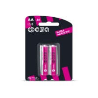 Элемент питания алкалиновый AA/LR6 1.5В Super Alkaline BL-2 (уп.2шт) ФАZА 2858443 Элемент питания алкалиновый AA/LR6 1.5В Super Alkaline BL-2 (уп.2шт) ФАZА 2858443