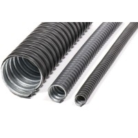 Металлорукав в ПВХ изоляции МРПИ НГ 12 d12мм без протяжки (уп.50м) ГОФРОМАТИК zeta42234