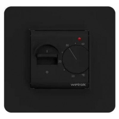 Терморегулятор для теплого пола mex bk Welrok 4660251140670