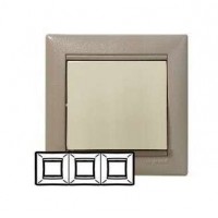 Рамка 3-м Valena горизонт. кантри Leg 770023