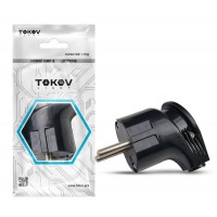 Вилка угловая 16А 250В с заземл. черн. TOKOV ELECTRIC TKL-PLUZ-C05 Вилка угловая 16А 250В с заземл. черн. TOKOV ELECTRIC TKL-PLUZ-C05