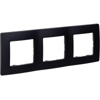 Рамка 3-м Etika антрацит IEK 672583 Рамка 3-м Etika антрацит IEK 672583