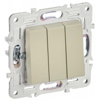 Выключатель 3-кл. SKANDY 10А SK-V11B беж. IEK SK-V30-0-10-K10 Выключатель 3-кл. SKANDY 10А SK-V11B беж. IEK SK-V30-0-10-K10