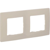 Рамка 2-м Etika сл. кость IEK 672512